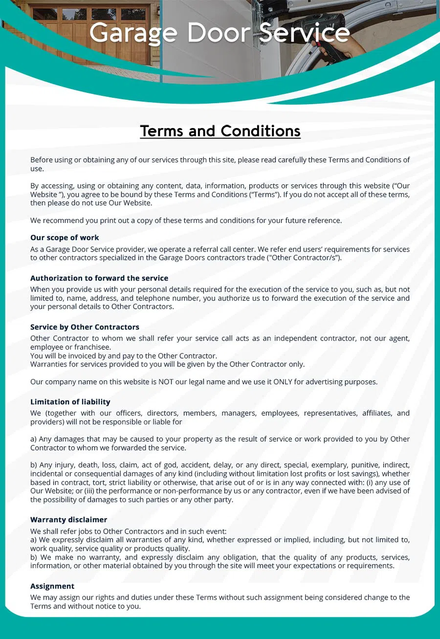 Garage Door Mobile Service Repair Austell, GA 770-756-8632